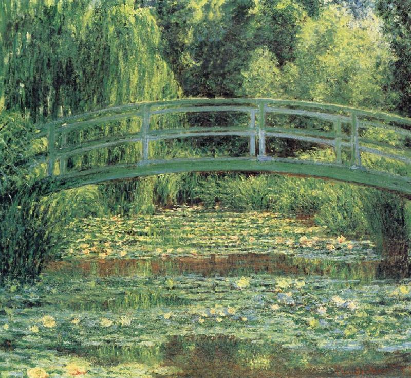 Claude Monet Le Pont japonais et L-Etang des Nympheas,Giverny Germany oil painting art